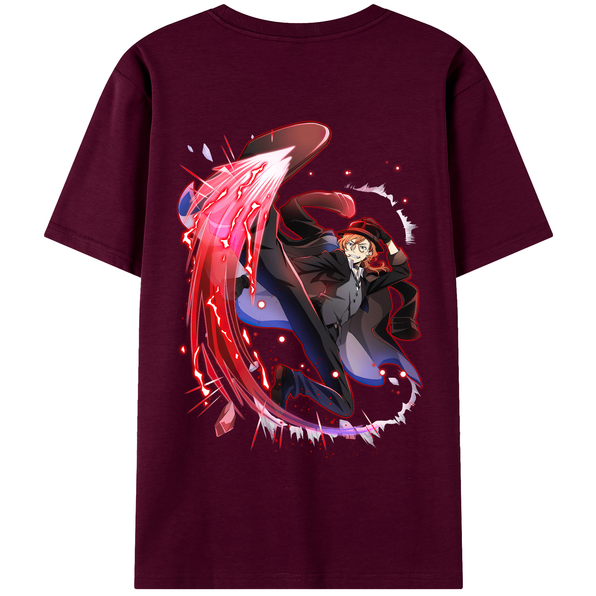 （画像用） 文豪ストレイドッグス Bungo Stray Dogs レディース半袖Tシャツ(バックプリント)